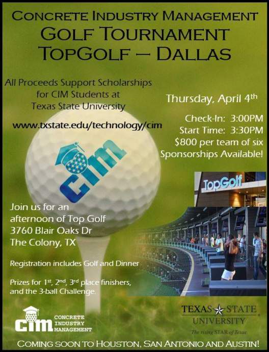 golf tournament flyer