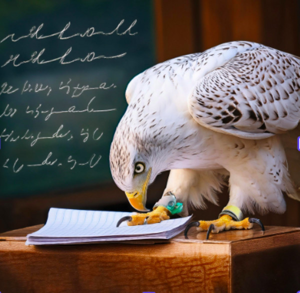 Portrait of Michael C Whitehawk